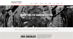 Desktop Screenshot of craftedagency.com